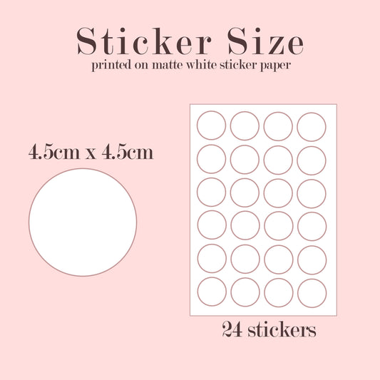 Wedding Stickers, Bow Theme, Thank You Favour Stickers, Personalised