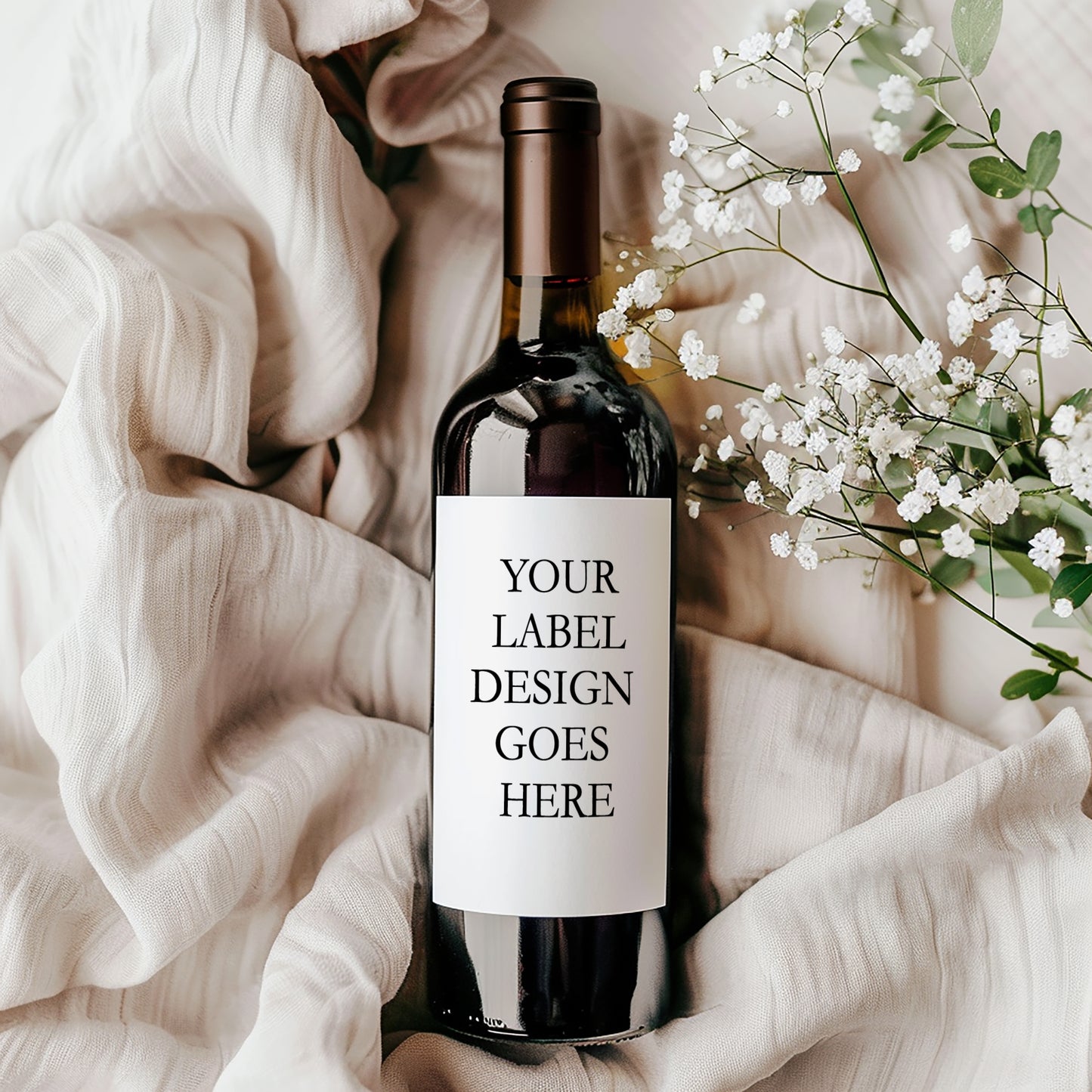110 wine bottle labels - custom for Ben