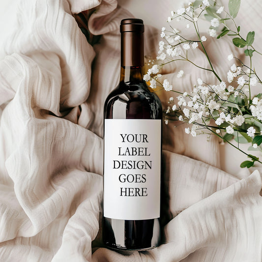 110 wine bottle labels - custom for Ben