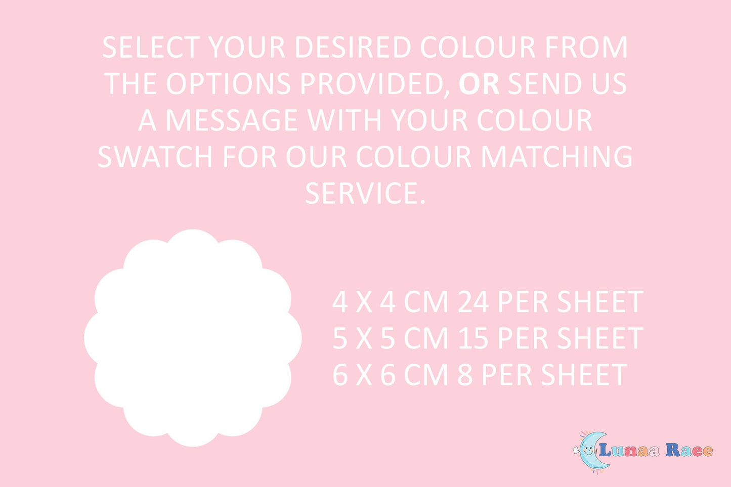 Personalised Scalloped Shape Stickers Blue, Baby Shower Boy Favour Stickers, Floral
