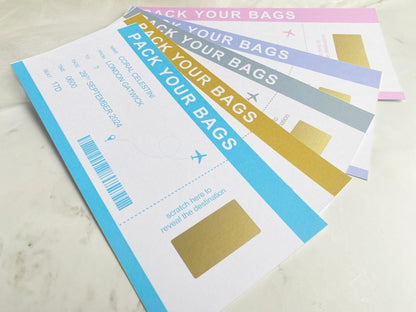 Birthday Voucher Personalised, Surprise Holiday, Personalised Gift, Present Reveal For Her/Him
