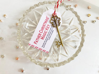 Magic Key Father Christmas, Santa's Key, Christmas Eve Gift