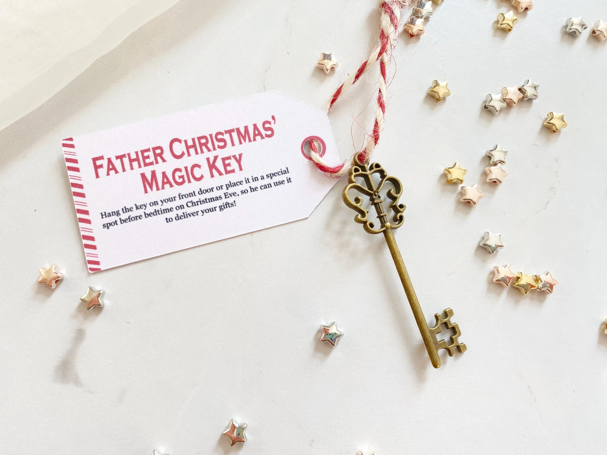 Magic Key Father Christmas, Santa's Key, Christmas Eve Gift