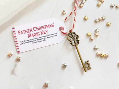 Magic Key Father Christmas, Santa's Key, Christmas Eve Gift