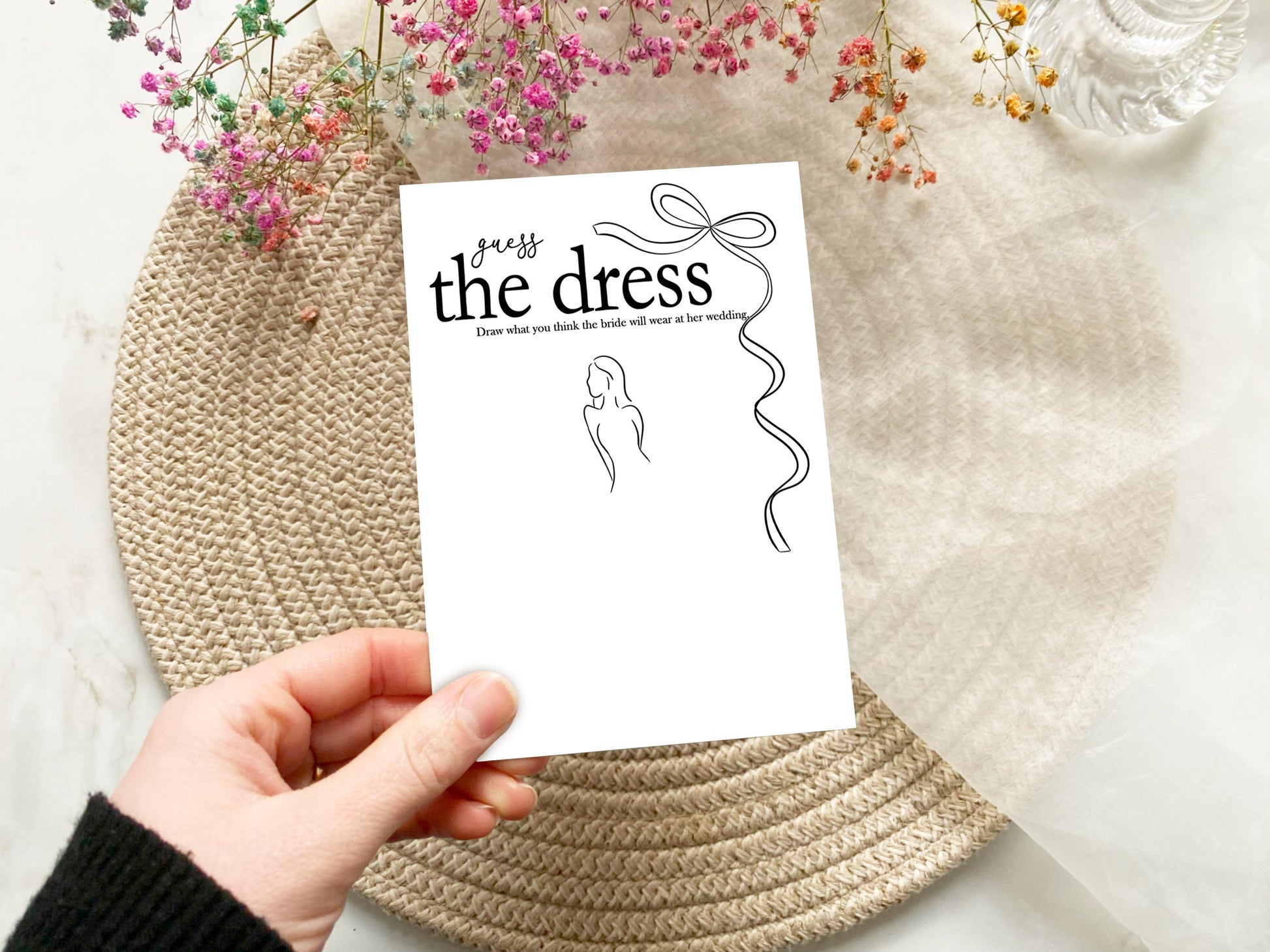 Hen do Party Games Bundle, Tie the Knot, Bridal Bingo, Advice, Guess the Dress, Would She Rather