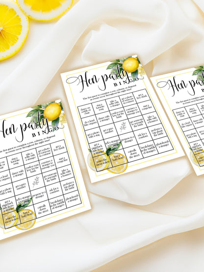 Lemon Theme Hen Party: She found her main squeeze, Bride to be, A6 Card