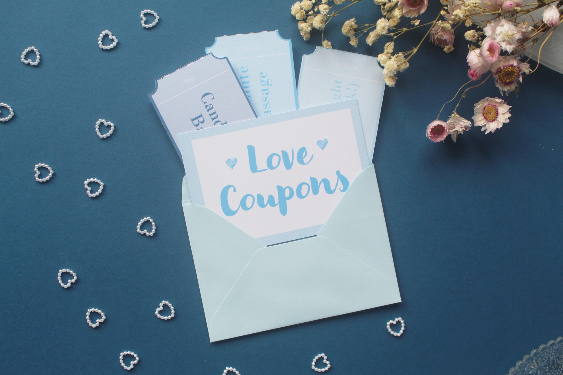 Arcade Style Loves Coupons: Valentine's Day, Personalised Vouchers, Anniversary, Birthday, Gift