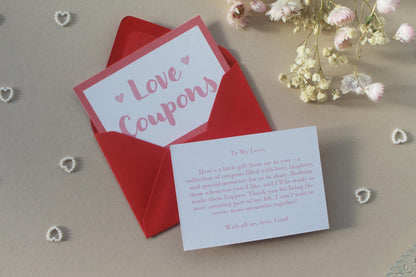 Explicit Love Coupons, Naughty Gift, Valentine's Day, Anniversary