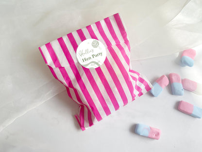 Hen Party Favour Stickers: Last Disco, Dancing Queen, Mamma Mia, Bridal Shower