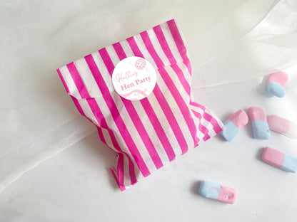 Hen Party Favour Stickers: Last Disco, Dancing Queen, Mamma Mia, Bridal Shower