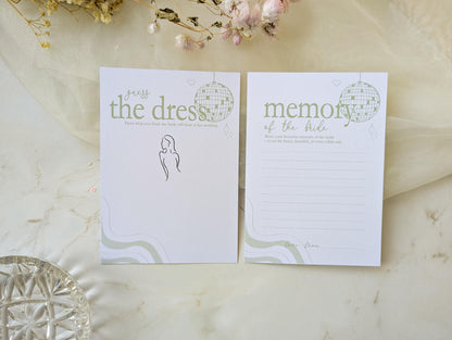 Hen Do Party Games Bundle, Last Dance, Bridal Bingo, Advice, Guess the Dress, Would She Rather
