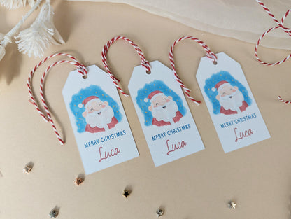 Father Christmas Gift Tag, Stocking Tag, Personalised Christmas Gift Tag, Gift Tag from Santa