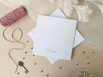 Personalised Kids Christmas card, Father Christmas Card, Letter from Santa, Name Xmas