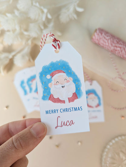 Father Christmas Gift Tag, Stocking Tag, Personalised Christmas Gift Tag, Gift Tag from Santa