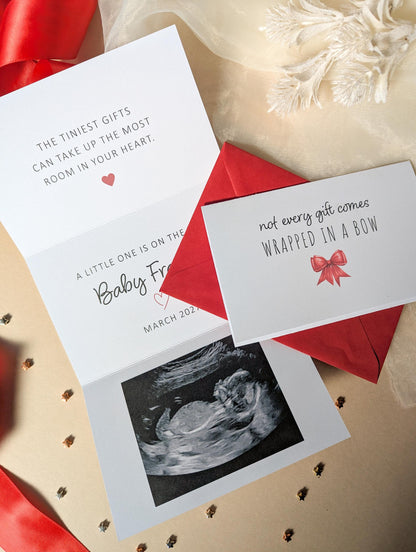 Personalised Pregnancy Reveal Card, Save the Date, Grandparents, New Baby Card, Baby Announcement