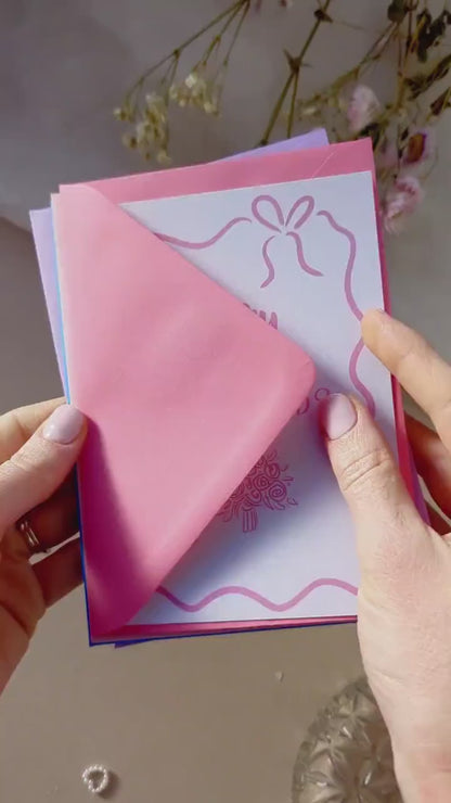 Will You Be My Bridesmaid Proposal Card: Whimsical Bridesmaid, Maid of Honour, Flower Girl